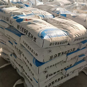 Vitrified microsphere insulation mortar