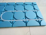 Dry underfloor heating module