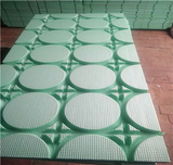 Dry underfloor heating module
