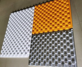 Dry underfloor heating module