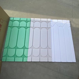 Dry underfloor heating module